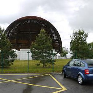 Spotted this petrol A2 with OSS in ATLAS car park at CERN. Geneva. Switzerland 31/5/2013