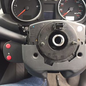 CC fitted less top cowl and steering wheel