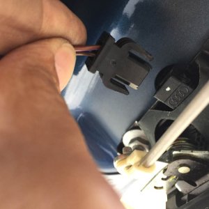 Boot Lock Sensor unplugged