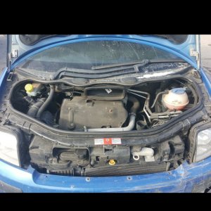 How not to open your bonnet.