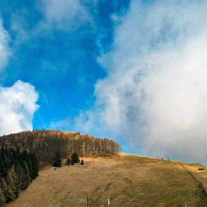 On a hill