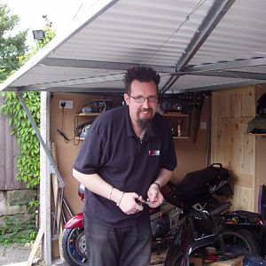 Mike does his magic at Skipton Autos!