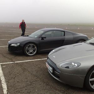 my r8 track day