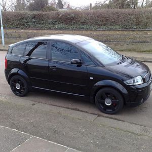 my A2 with tints
