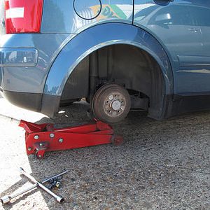 rear wheel repair