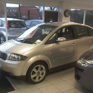 In the show room before I boght it