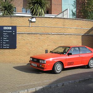 Ashes to Ashes quattro at The BBC