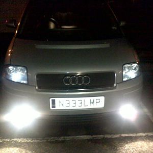 LED with fogs