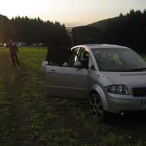 Camping near Spa Francorchamps for the Grand Prix